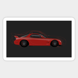 Mazda RX-7 Magnet